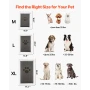 Pet Door, X-Large, with Three Magnetic Flaps and Metal Frame, Strong and Weatherproof Dog Door for Interior and Exterior Doors, 