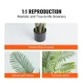 Kunstig palme, 1,5 m høj kunstig plante, sikkert PE-materiale