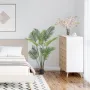 Kunstig palme, 1,5 m høj kunstig plante, sikkert PE-materiale