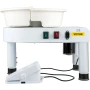 Pottery Wheel, 35.6 cm Ceramic Wheel Forming Machine, 0-300RPM Speed Manual Adjustable 0-19.8 cm Lift Leg, Foot Pedal Detachable