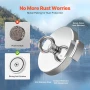 Fishing Magnet, 700 LBS/318 Kg Pulling Force Super Strong Neodymium Fishing Magnet, Rare Earth Magnet with Handle Diameter 2.36 