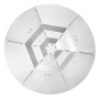 Fire Pit Heat Deflector for Solo Stove Yukon, 635 mm Bonfire Round for Wood Burning Fire Pit, 304 Stainless Steel Heat Diffuser,
