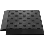 Male Garage Floors Transition Edge Kit, 15 PCS Sturdy PP Interlocking Modular Garage Floor Edging Slip-resistant, Easy Assembly 
