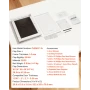 Pet Door, Large, with Three Magnetic Flaps and Metal Frame, Strong and Weatherproof Dog Door for Interior and Exterior Doors, Ea