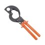 Ratcheting Cable Cutter, Spring Steel Blades with PVC-Coated Handles, Quick-Release Button, Heavy Duty Ratchet Cable Wire Cutter
