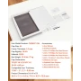 Pet Door, X-Large, with Double Magnetic Flaps and Metal Frame, Strong and Weatherproof Dog Door for Interior and Exterior Doors,
