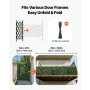 Expandable Fence Privacy Screen, 63,5 x 320 cm Expand kunstig