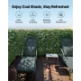 Expandable Fence Privacy Screen, 63,5 x 320 cm Expand kunstig