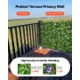 Expandable Fence Privacy Screen, 64,9 x 310 cm Expand kunstig