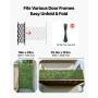 Expandable Fence Privacy Screen, 64,9 x 310 cm Expand kunstig