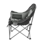 Oversized Camping Chairs, 204 kg Heavy Duty Support, Portable Padded Folding Camp Chairs with Dual Cup Holders & Wine Glass Hold
