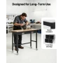 1220 mm arbejdsbænk, 680 kg bæreevne, garagearbejdsbænk med