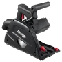 Track Saw, 165.1 mm, Plunge-Cut Circular Saw Kit, Tracksaw with 48-Tooth Carbide-Tipped Blade, 0-45° Angle Adjustment, 55 mm Cut
