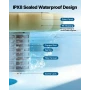 Solar pool ionizer, kronblad kobber pool ionizer op til 170343