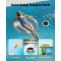 Solar pool ionizer, kronblad kobber pool ionizer op til 170343