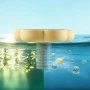 Solar Pool Ionizer, Petal Copper Pool Ionizer Up to 170343 L, Floating Automatic Water Cleaner and Purifier, Chlorine Free Water
