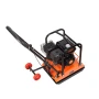 Plate Compactor, 6.5 HP 212CC Gas Engine, 6400 VPM Vibrating Ground Rammer, 15 kN Compaction Force, 53 x 40 cm Plate, Walk Behin