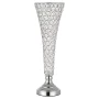 4 PCS Crystal Wedding Flower Vase, 51 cm Tall Flower Table Centerpieces, Crystal Cylinder Banquet Vases Easy Installation, Versa