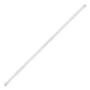 Plaster-in LED Aluminum Channel, 10-Pack 6.6 ft/2M, Trimless Recessed Drywall LED Strip Diffuser Channel, with Milky Cover, End 