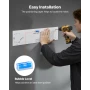 2-lags kraftige væggaragereoler, 610 x 1219 mm stålvægmonterede