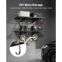 2-lags kraftige væggaragereoler, 610 x 1219 mm stålvægmonterede