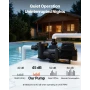 Poolpumpe med variabel hastighed, 1350W, AC 220-240V, 30.000
