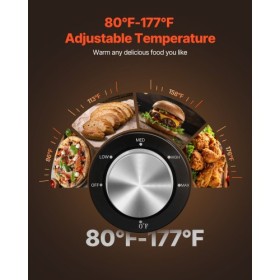 Hot Box Food Warmer 16-Tier Concession Warming Cabinet with Water Tray