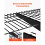3-Tier Heavy Duty Wall Garage Shelving, 275 x 914 mm Steel Wall Mounted Shelving Unit, 275 x 914 mm Per Shelf Floating Storage M
