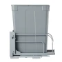 Pullout Trash Can for Kitchen Cabinets, Garbage Waste Recycling Bin, Under Mount Waste Container, with Heavy Duty Metal Soft Clo