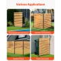 Træbeskyttelseshegn, 39" B x 61" L, 1-panels klimaanlægshegn