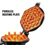 Commercial Egg Waffle Maker 220V 1400W Stainless Steel Egg Waffle Maker Bubble Waffle Maker 30pcs Egg Waffle Maker Professional 