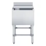 Kommerciel isbeholder, 46,7 L Max kapacitet, 455 x 455 x 850 mm