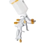 HVLP luftsprøjtepistol, Gravity Feed Paint Sprøjtepistol med 3