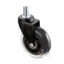 Office Chair Wheels, Set of 5, 7.6cm Caster Wheels Replacement for Hardwood Floors and Carpet, Heavy Duty Computer Gaming Desk C