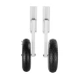 Boat Launching Wheels, 136.1 kg Load Capacity, 381 mm Aluminium Alloy Transom Wheel with Inflatable Rubber Tires, Folding Launch
