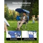 Campingstol med baldakin, foldestol med baldakin og