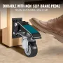 Workbench Caster Wheels, 165 lbs belastningskapacitet, sæt på