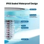 Solar Pool Ionizer, Hexagon Kobber Pool Ionizer Op til 170343