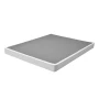 Box Spring, Queen Size Bed Frame with Washable Fabric Cloth, Heavy Duty Metal Frame for Queen Bed, 130 mm Mattress Foundation, 1