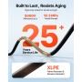 Solpanelforlængerkabel, 19,81M sort + 19,81M Rød, 10 AWG (6