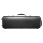 4/4 Full Size Violin Case, Portable Composite Carbon Fiber Carrying Bag Black