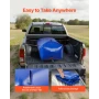 Water Storage Bladder 400L Large Capacity Water Bag, Portable & Collapsible Soft Waters Container, Leakproof & Tear-Resistant PV