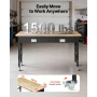 1524 mm justerbart arbejdsbord, 680 kg bæreevne