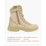 Men's Military Tactical Boots, 203 mm Combat Hiking Work Boots