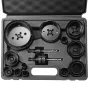 Hole Saw Kit, 18 PCS Saw Blades, 6 Drill Bits, 1 Hex Wrench, Bi Metal M42 Hole Saw Set with Carrying Case, General Purpose Size 