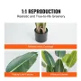 Artificial Birds Of Paradise Tree, 1.5mTall Faux Plant, PE Material & Anti-Tip Tilt Protection Low-Maintenance Plant, Lifelike G