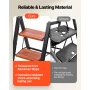 2 Step Ladder, Folding Step Stool with Wide Anti-Slip Pedal and