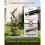 Garden Trellis, 180 x 52.5 cm Rose Trellis, 6 Packs Garden