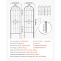 Garden Trellis, 180 x 52.5 cm Rose Trellis, 6 Packs Garden