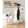 5 Step Ladder, Folding Step Stool with Wide Anti-Slip Pedal and